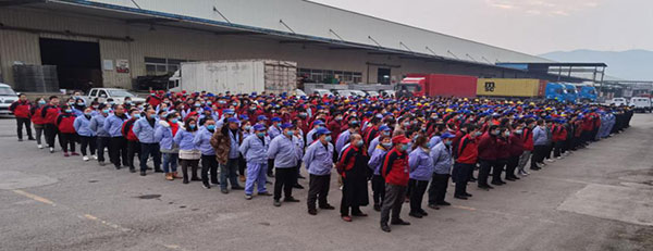 強氛圍、高質(zhì)量、提效率、保交付  ——汽車制造事業(yè)部含谷基地力保3月4月交付誓師大會